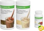 Herbalife Shake Karışımı - 1 Vanilya - 1 Çikolata - 1 Limon Çay