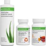 Herbalife Yağ Yakıcı Aylık Paket Şeftali Çay 50Gr Thermo Aloe Vera Içecek