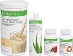 Herbalife Yağ Yakıcı Set - 1 Vanilya - 1 Ahududu Çay + Aloe Içecek + Thermo