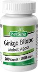 Herbina Ginkgo Biloba Mabet Ağacı 800 mg 200 Kapsül