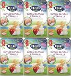 Hero Baby Gece Sütlü Elmalı 8 Tahıllı 200 gr 6'lı Kaşık Maması