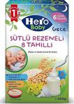 Hero Baby Gece Sütlü Rezeneli 8 Tahıllı 200 Gr X 12 Adet