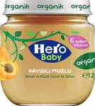 Hero Baby Organik Kayısı Muz 120 gr Kavanoz Maması