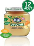 Hero Baby Organik Kayısı Muz Püreli Kavanoz Mama 120G 12 Adet