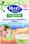 Hero Baby Organik Sütlü Buğdaylı Yulaflı Muzlu 200 Gr Kaşık Maması