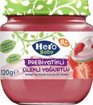 Hero Baby Prebiyotikli Çilekli Yoğurtlu 120 gr Kavanoz Maması