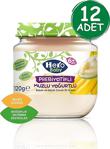 Hero Baby Prebiyotikli Muzlu Yoğurtlu 120 Gr 12\'li Kavanoz Maması