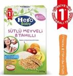 Hero Baby Sütlü Meyveli 8 Tahıllı 200 Gr X 12 Adet