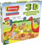 Heroes 3D 500Gr. Kinetik Kum, Havuz Ve Hayvan Kalıpları