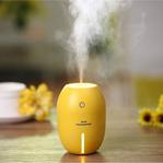 Hersepete Limon Şeklinde Mini Oda Hava Nemlendirici Buhar Makinesi (Sarı)