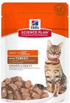 Hill's Tender Chunks Pouch Hindili 85 gr Yetişkin Kedi Konservesi