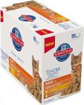 Hill's Tender Chunks Pouch Tavuklu 85 gr 12'li Paket Yetişkin Kedi Konservesi