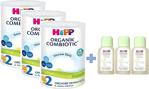 Hipp 2 Organik Combiotic 350Gr 3 Adet + Hipp Masaj Bakım Yağı 20Ml 3 Adet