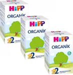 Hipp 2 Organik Devam Sütü 3'Lü 600 Gr