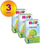 Hipp 3 Organik Devam Sütü 3'lü 300 gr