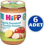 Hipp Kavanoz Maması Organik Domatesli Ve Tavuklu Patates 220 Gr 6 Adet