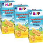 Hipp Organik 150 gr 3'lü Bebek Bisküvisi