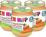 Hipp Organik Elmalı Havuç Püresi 125 Gr 3\'lü Kavanoz Maması