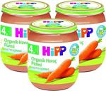 Hipp Organik Havuç Püresi 125 Gr 3\'lü Kavanoz Maması