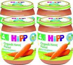 Hipp Organik Havuç Püresi 125 Gr 4\'lü Kavanoz Maması