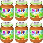 Hipp Organik Sebze Karışımı 125 Gr 6\'lı Kavanoz Maması