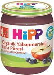 Hipp Organik Yabanmersinli Elma Püresi 125 gr Kavanoz Maması