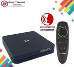 Hiremco X4 Android Tv Box 4K Ultra Hd Air Mouse Kumanda Set