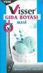 Hobi24 Visser Toz Gıda Boyası 9 Gram - Mavi