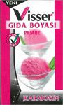 Hobi24 Visser Toz Gıda Boyası 9 Gram - Pembe