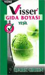 Hobi24 Visser Toz Gıda Boyası 9 Gram - Yeşil G.B