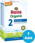 Holle 2 Organik Devam Sütü 3'Lü 600 Gr