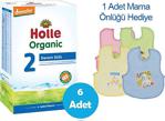 Holle 2 Organik Devam Sütü 6\'lı 600 Gr