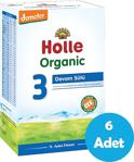 Holle 3 Organik Devam Sütü 6'Lı 600 Gr