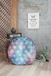 Home&bath Dekoratif Yer Minderi Flower Of Life