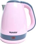 Homstar Hs-K4400 Express Color Pembe 1500 W 1.7 Lt Çelik Kettle