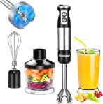 Hoogar Alman Inox Paslanmaz Çelik Turbo Hız Ayarlı 4 Bıçaklı Professıonel Blender Seti 2500 W