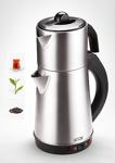 Hook Inox Paslanmaz Çelik Çay Makinesi Su Isıtıcı Çaycı Elektrikli Çaydanlık