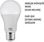 HOROZ 4200 KELVIN GÜNIŞIĞI RENK E-27 LED AMPUL 6W 8W 10W 12W 15W