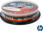 Hp Dvd-R 16X 10Lu Spindle 4.7Gb 120Dk (Dme00026-3)