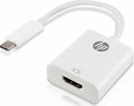 Hp Hp038Gbwht0Tw Ustb - C To Hdmı Adaptör Beyaz