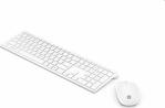 Hp Pavilion Wireless Keyboard And Mouse 800 (White)