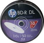 Hp Printable Bd-R 50Gb 6X 10Lu Cakebox Boş Blu-Ray