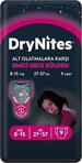 Huggies Dry Nites Kız Gece Külodu Large 9 Lu