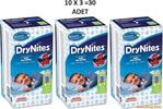 Huggies Drynites Erkek Emici Külot Küçük 4-7 Yaş 17-30 Kg 10X3 Paket 30 Adet