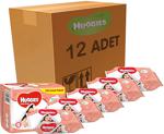 Huggies Hassas Dokunuş 12'li Paket 672 Yaprak Islak Mendil