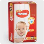 Huggies Unisex 3 Beden Midi (4-9 Kg) 50 Adet Bebek Bezi