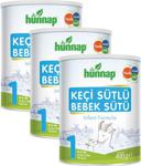 Hünnap 1 Keçi Sütü 400 gr 2'li