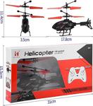 Hyd Mini Rc Kızılötesi Indüksiyon Uzaktan Kumanda Rc Oyuncak 2Ch Gyro Helikopter Rc Drone Rc Helikopter