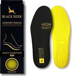 Hyper Boost Technology X15 Soft Comfort Siyah-Sarı Ortopedik Tabanlık Siyah Sarı-36