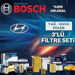 Hyundai Accent Blue 1.6 CRDI Bosch Filtre Bakım Seti (2011-2016)
